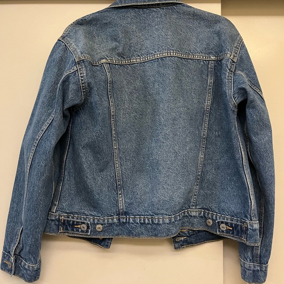 Old Navy : Distressed Jean Jacket - Picture 2 of 2